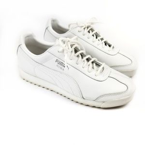 Womens Puma Roma Metallic Stitch Women’s Sneakers